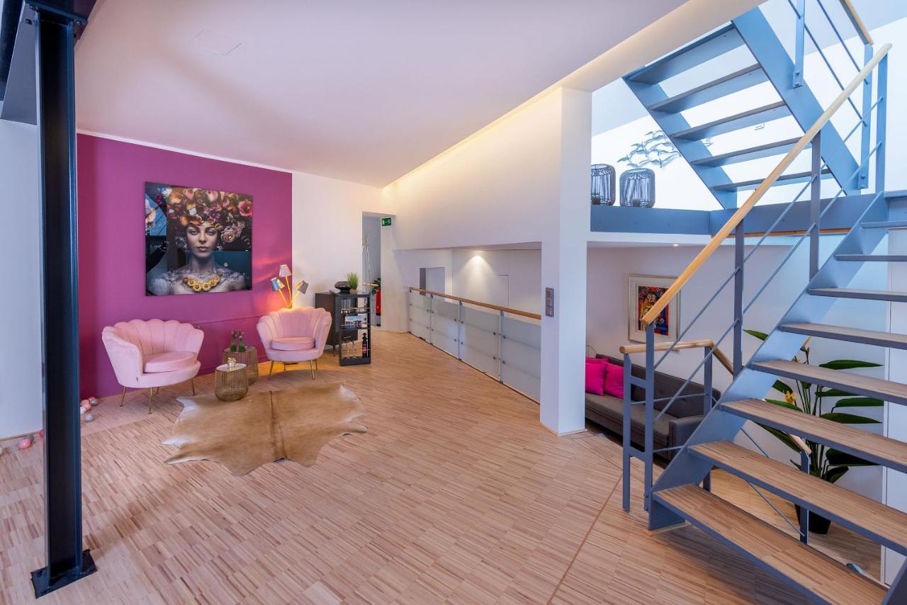 Luxus Wellness Loft - 245Qm - Designwohnen Im Zentrum Gütersloh Eksteriør bilde