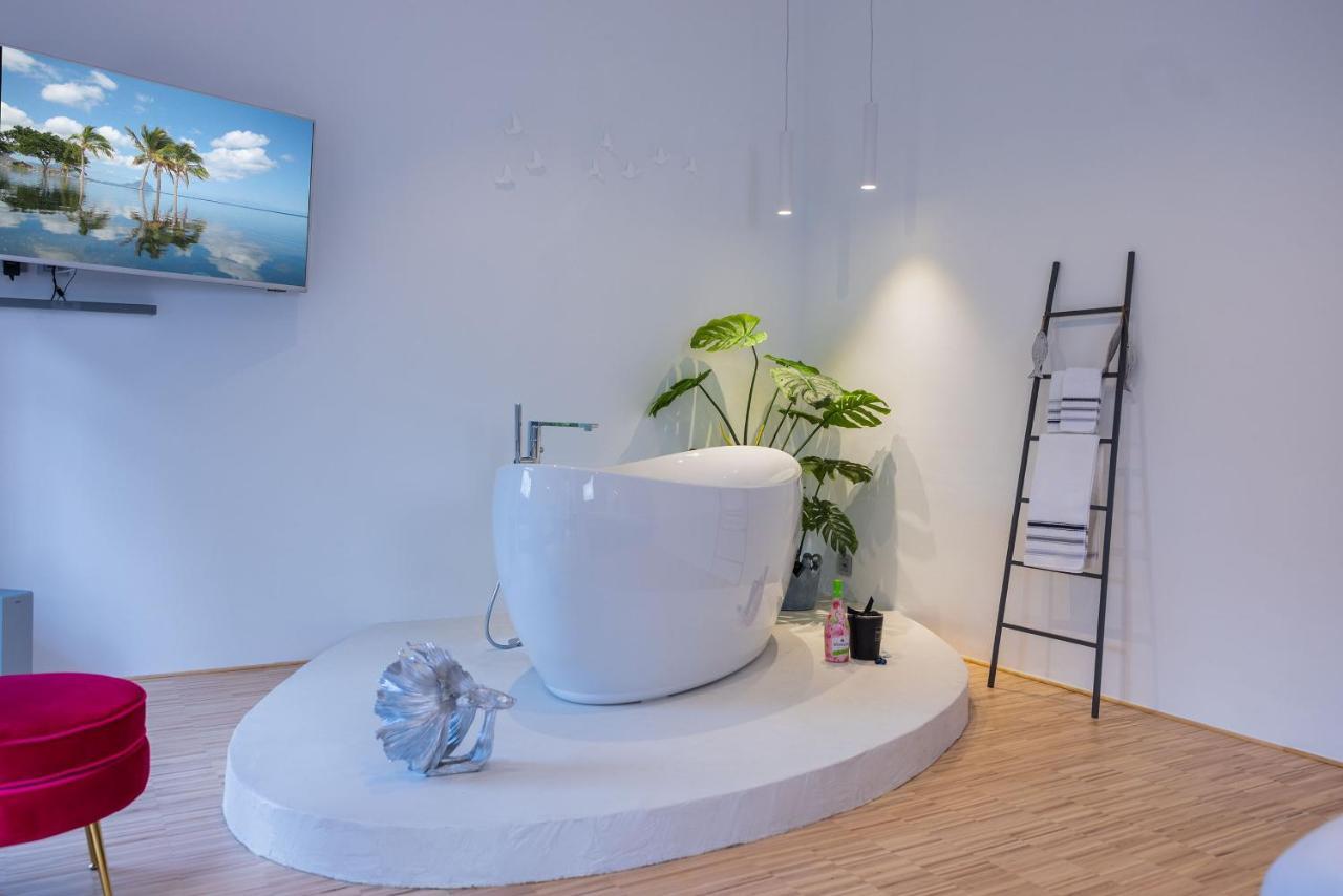 Luxus Wellness Loft - 245Qm - Designwohnen Im Zentrum Gütersloh Eksteriør bilde