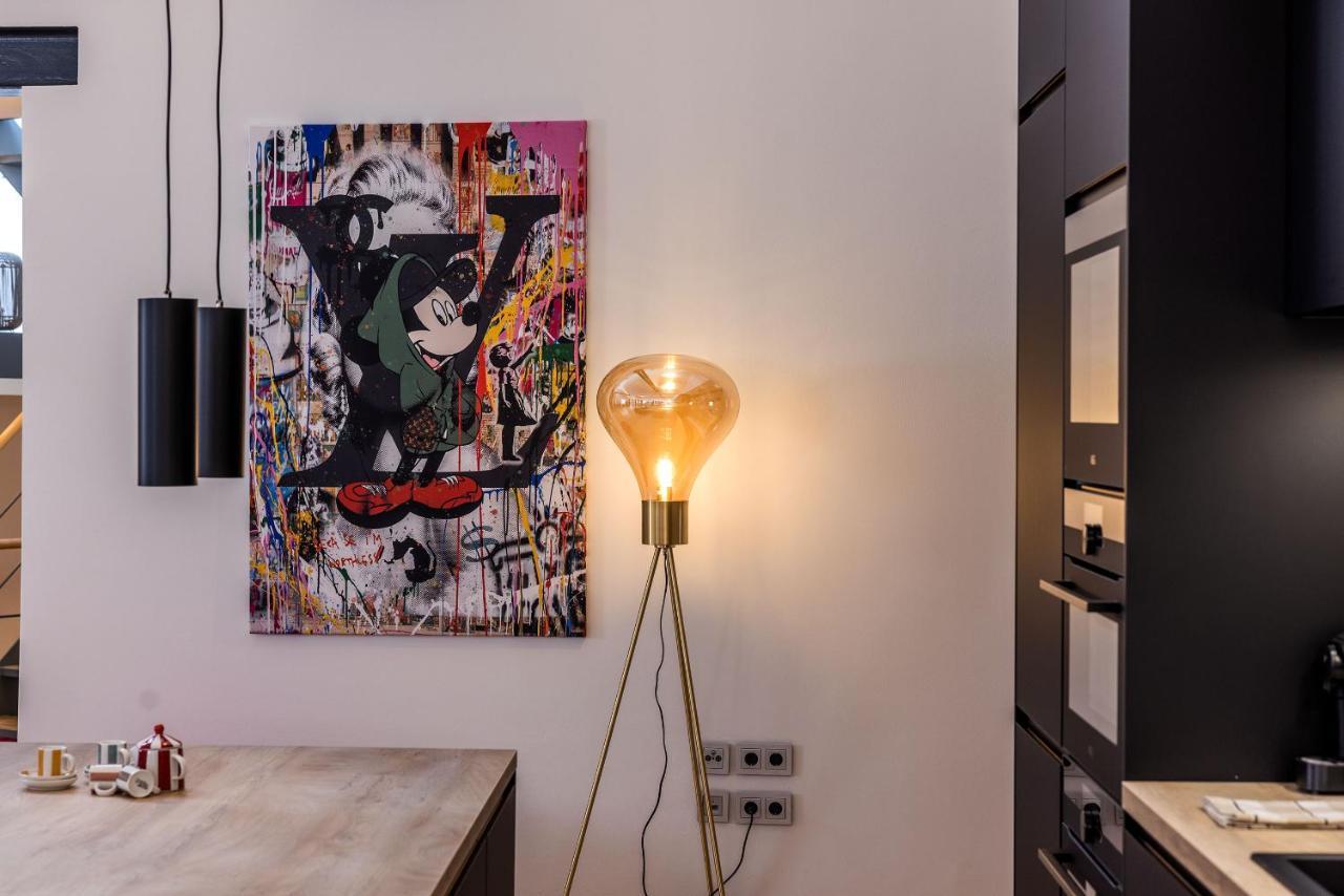 Luxus Wellness Loft - 245Qm - Designwohnen Im Zentrum Gütersloh Eksteriør bilde
