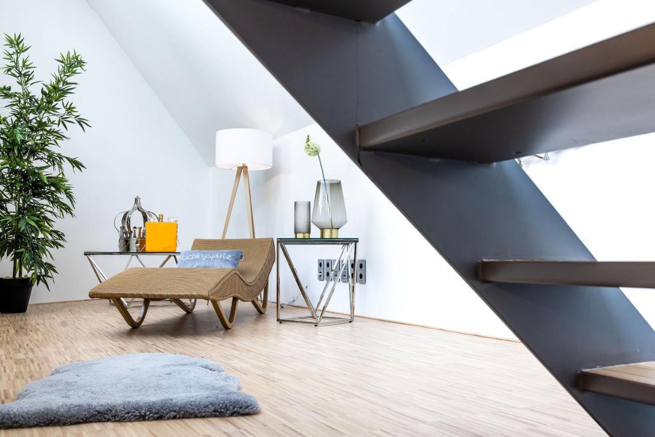 Luxus Wellness Loft - 245Qm - Designwohnen Im Zentrum Gütersloh Eksteriør bilde