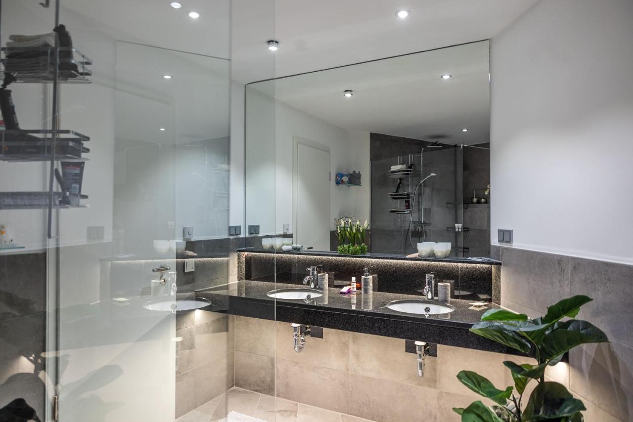 Luxus Wellness Loft - 245Qm - Designwohnen Im Zentrum Gütersloh Eksteriør bilde