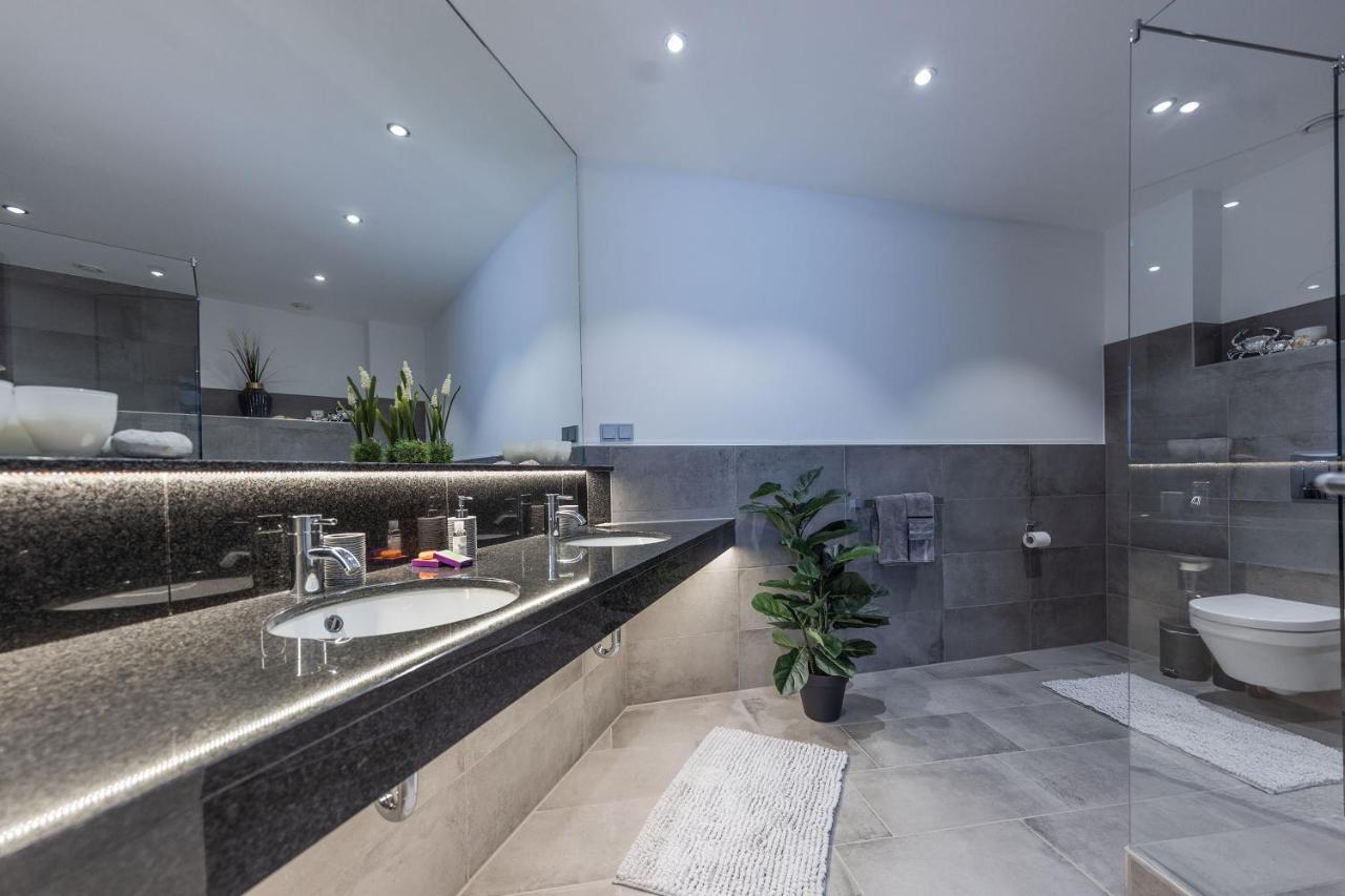 Luxus Wellness Loft - 245Qm - Designwohnen Im Zentrum Gütersloh Eksteriør bilde