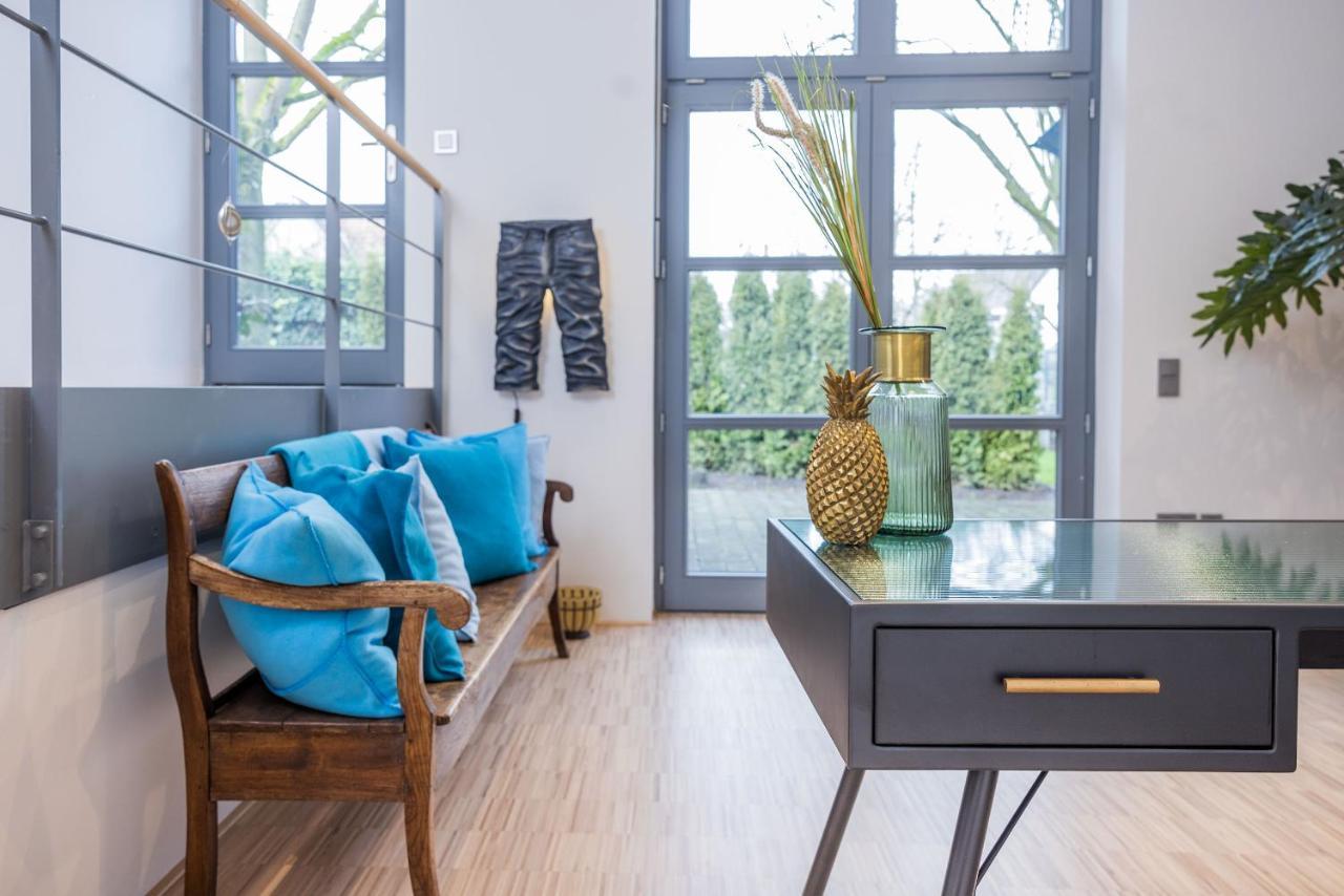 Luxus Wellness Loft - 245Qm - Designwohnen Im Zentrum Gütersloh Eksteriør bilde