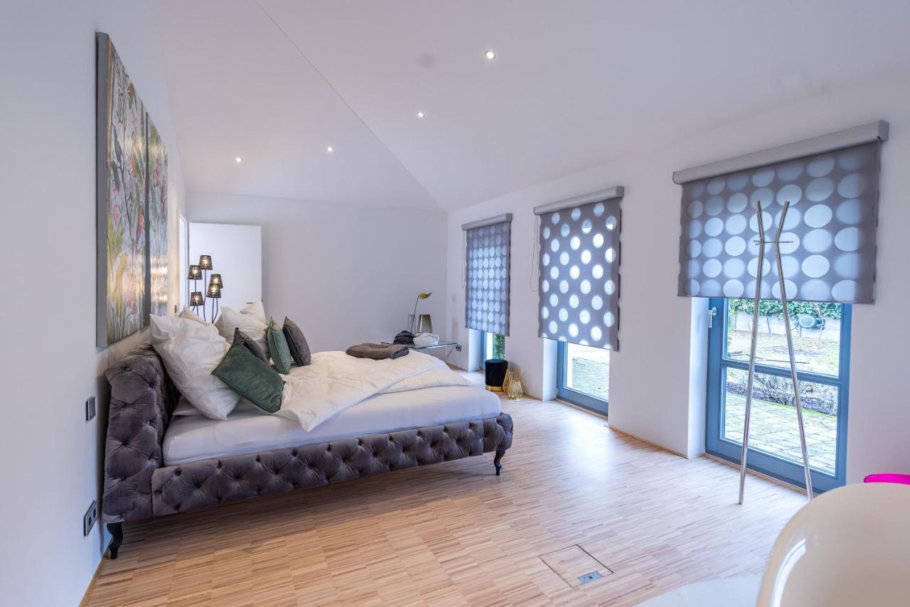 Luxus Wellness Loft - 245Qm - Designwohnen Im Zentrum Gütersloh Eksteriør bilde