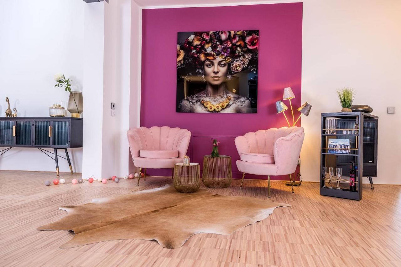 Luxus Wellness Loft - 245Qm - Designwohnen Im Zentrum Gütersloh Eksteriør bilde